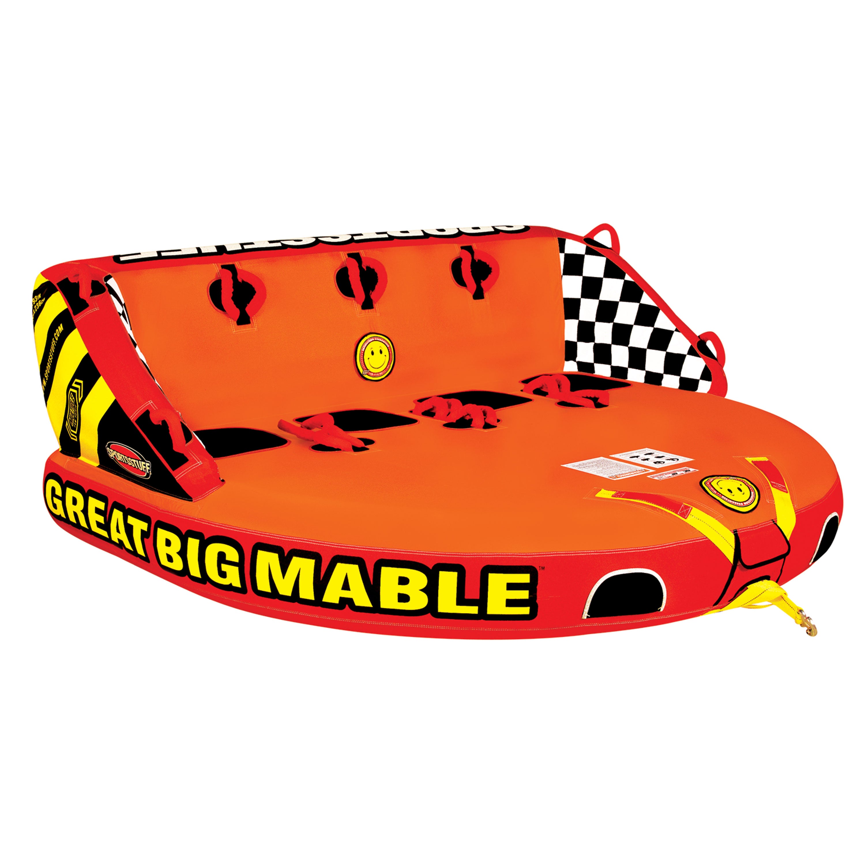 Sportsstuff 53-2218 Great Big Mable Inflatable Quadruple Rider Towable