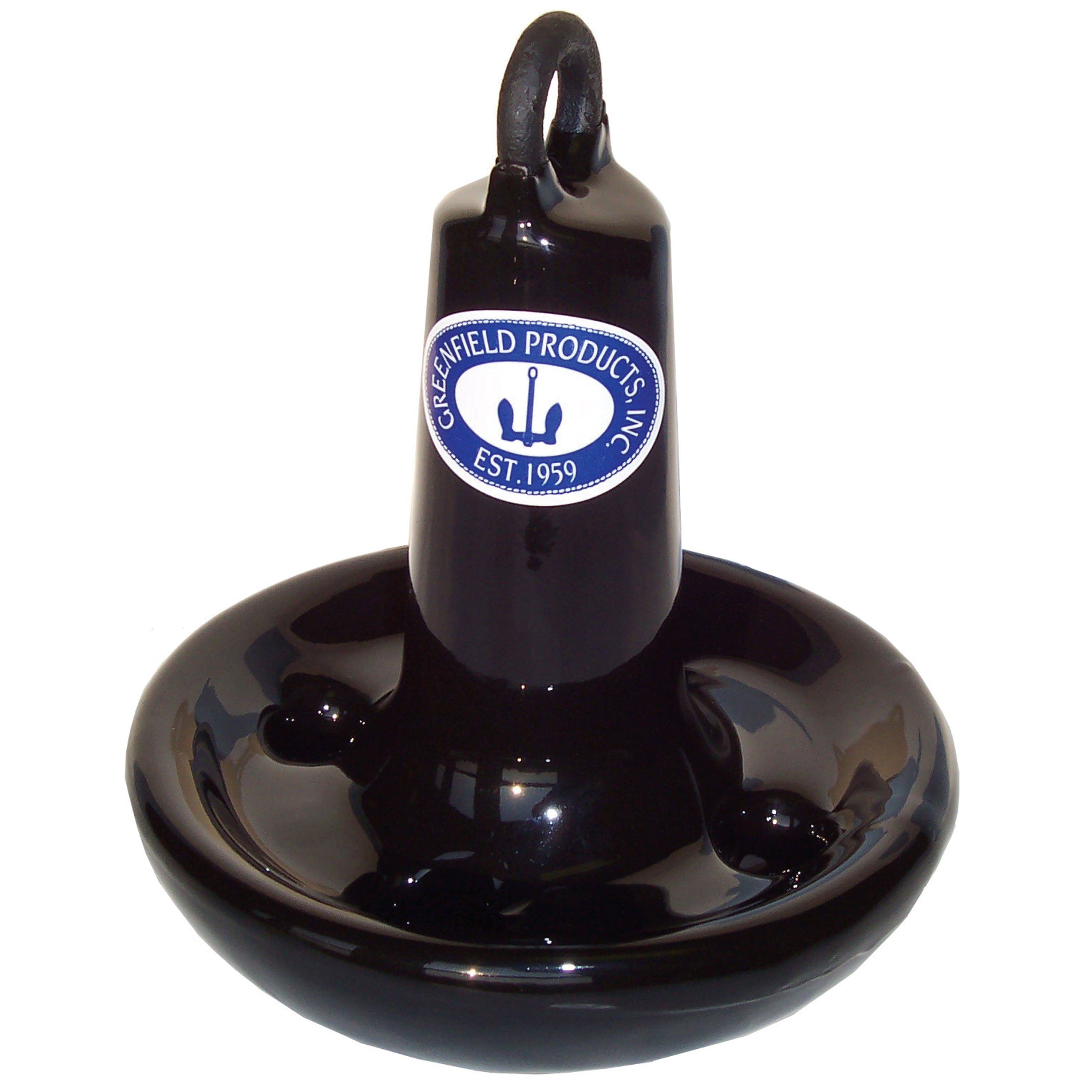 Greenfield 515B Vinyl Coated Mushroom Anchor - Black, 15 lb.