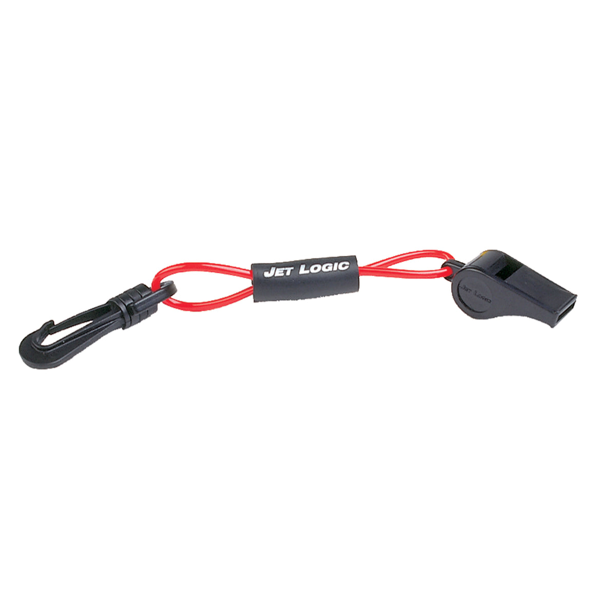Airhead W-2 Safety Whistle on Floating Lanyard - Red/Black