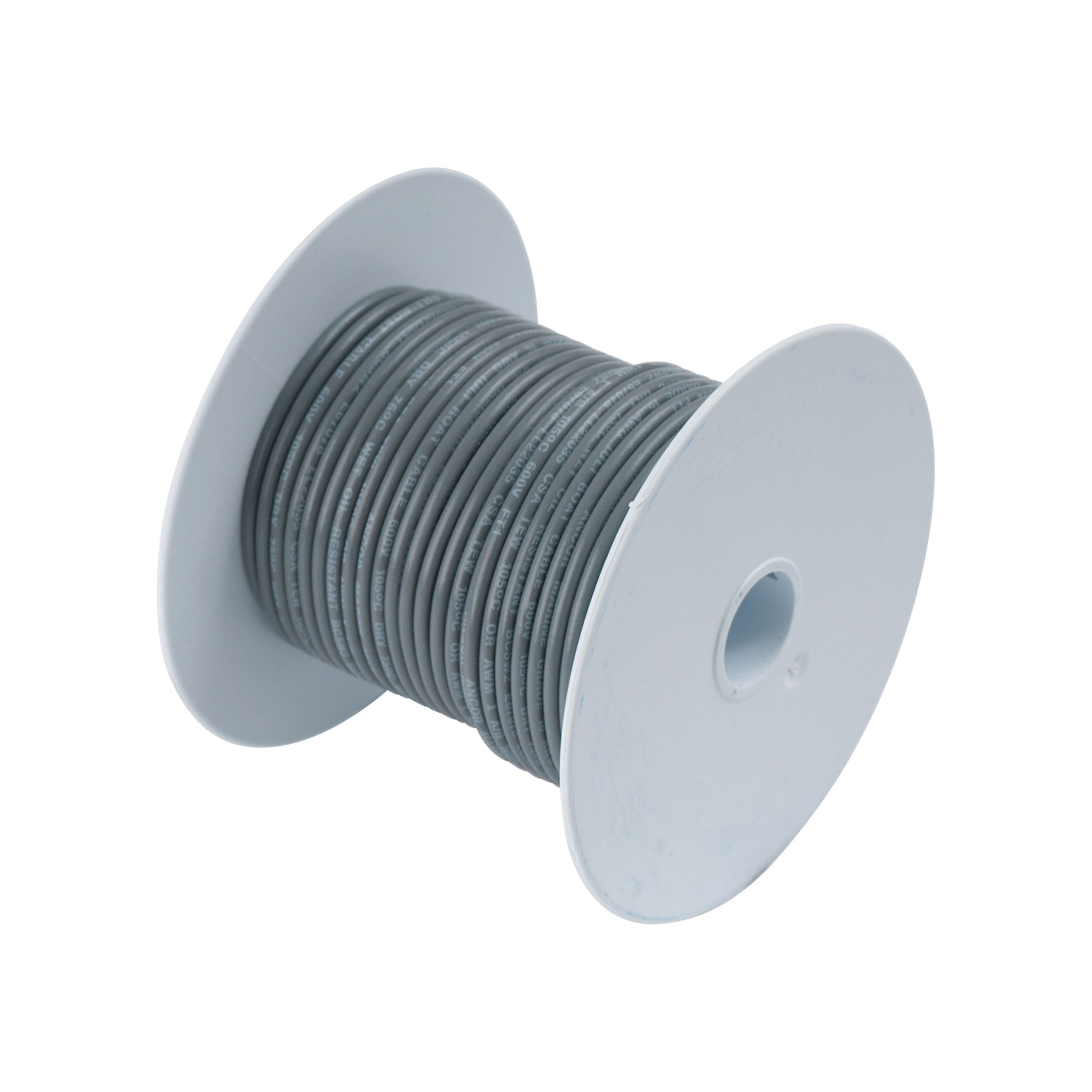 Ancor 104410 Primary Wire #14 AWG/2mm - Grey, 100'