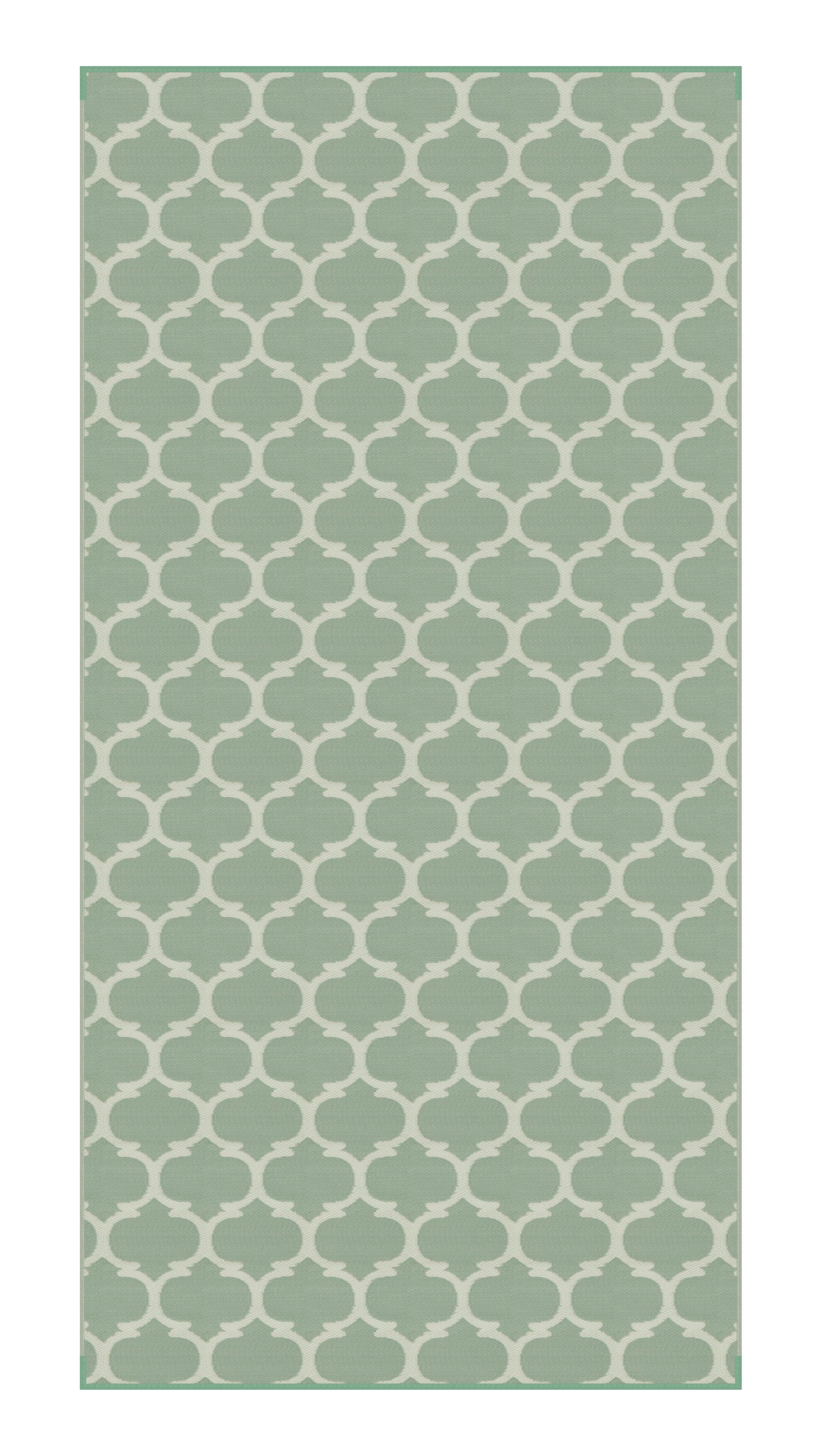 Lippert 2021028035 All Weather Patio Mat - 8' x 16', Green