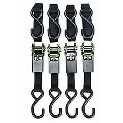 CargoBuckle F12637 Cam Buckle Tie-Down Value Pack - 1" x 6', 4 Pack