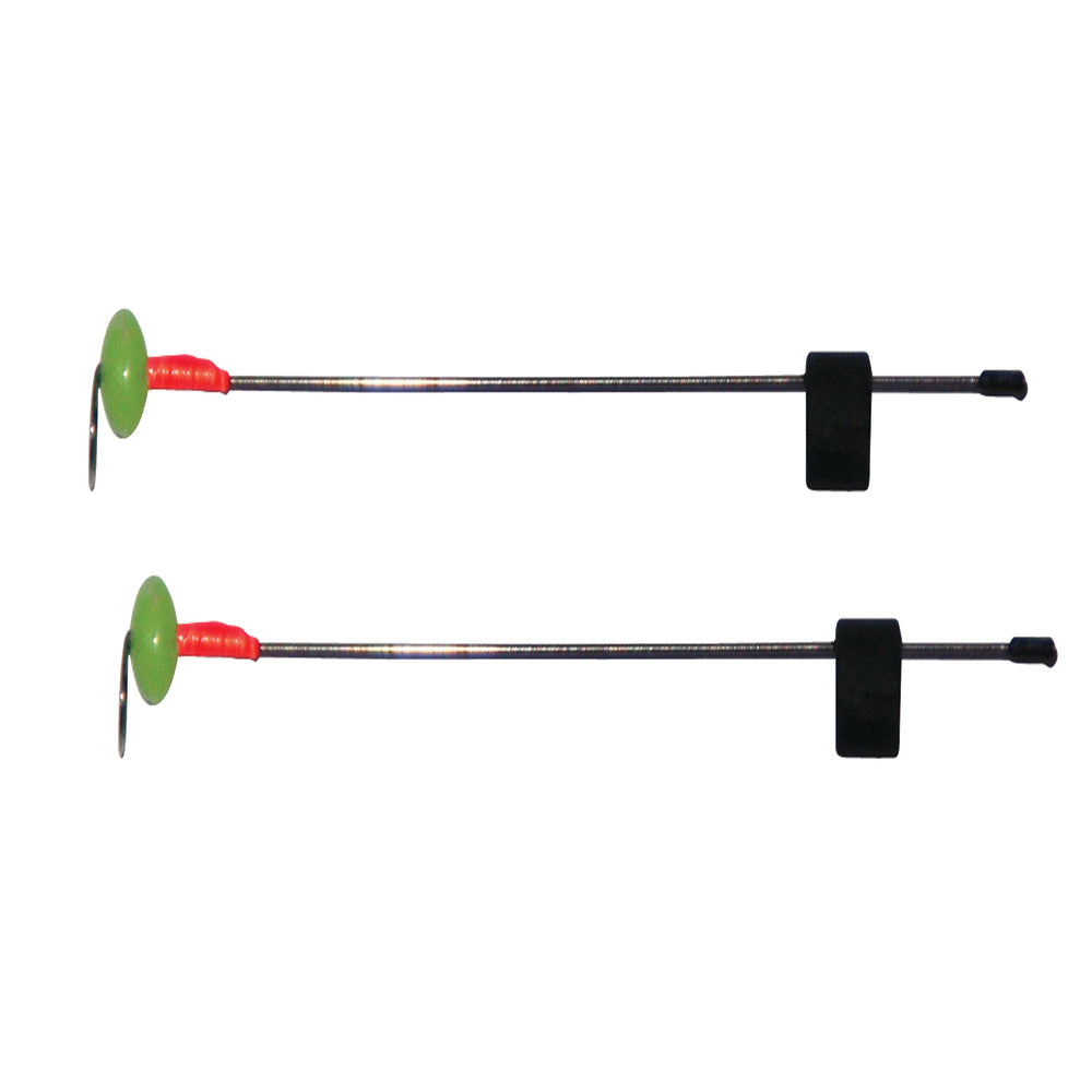 Clam 10400 Nitinol Spring Bobbers - Medium Light, 2 Pack
