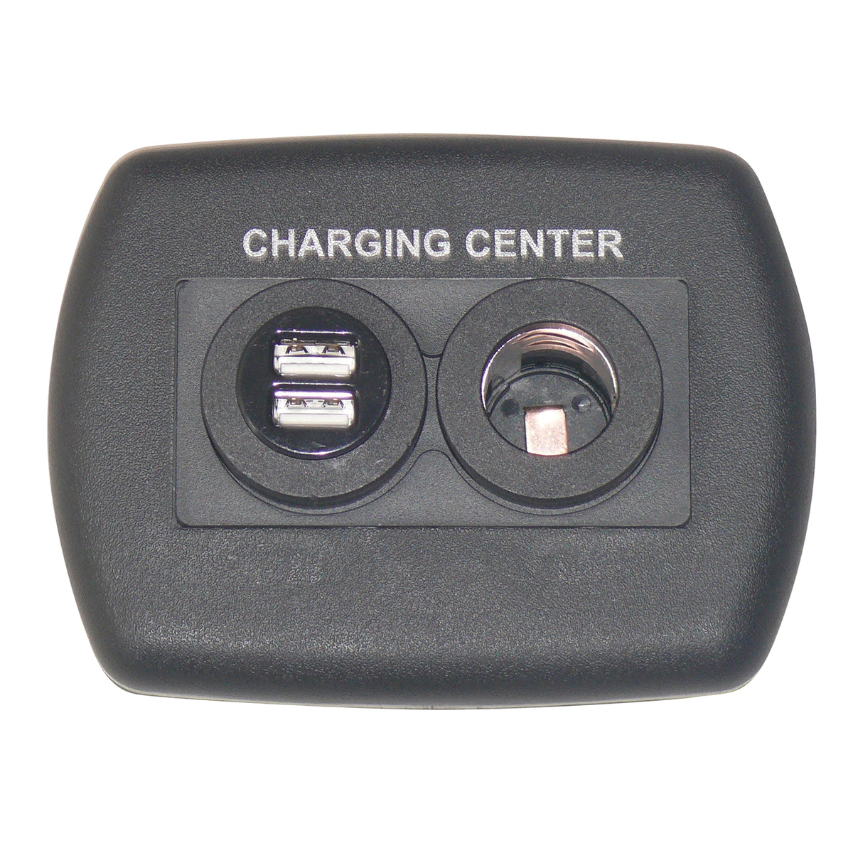 Diamond Group DG61023VP Eurostyle USB/12V Charging Center - Black