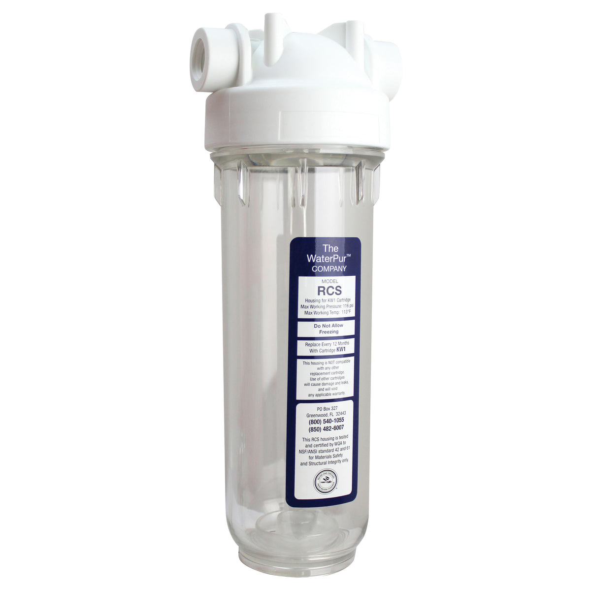WaterPur RCS Replacement Filter Housing - Essential Component for RV ...