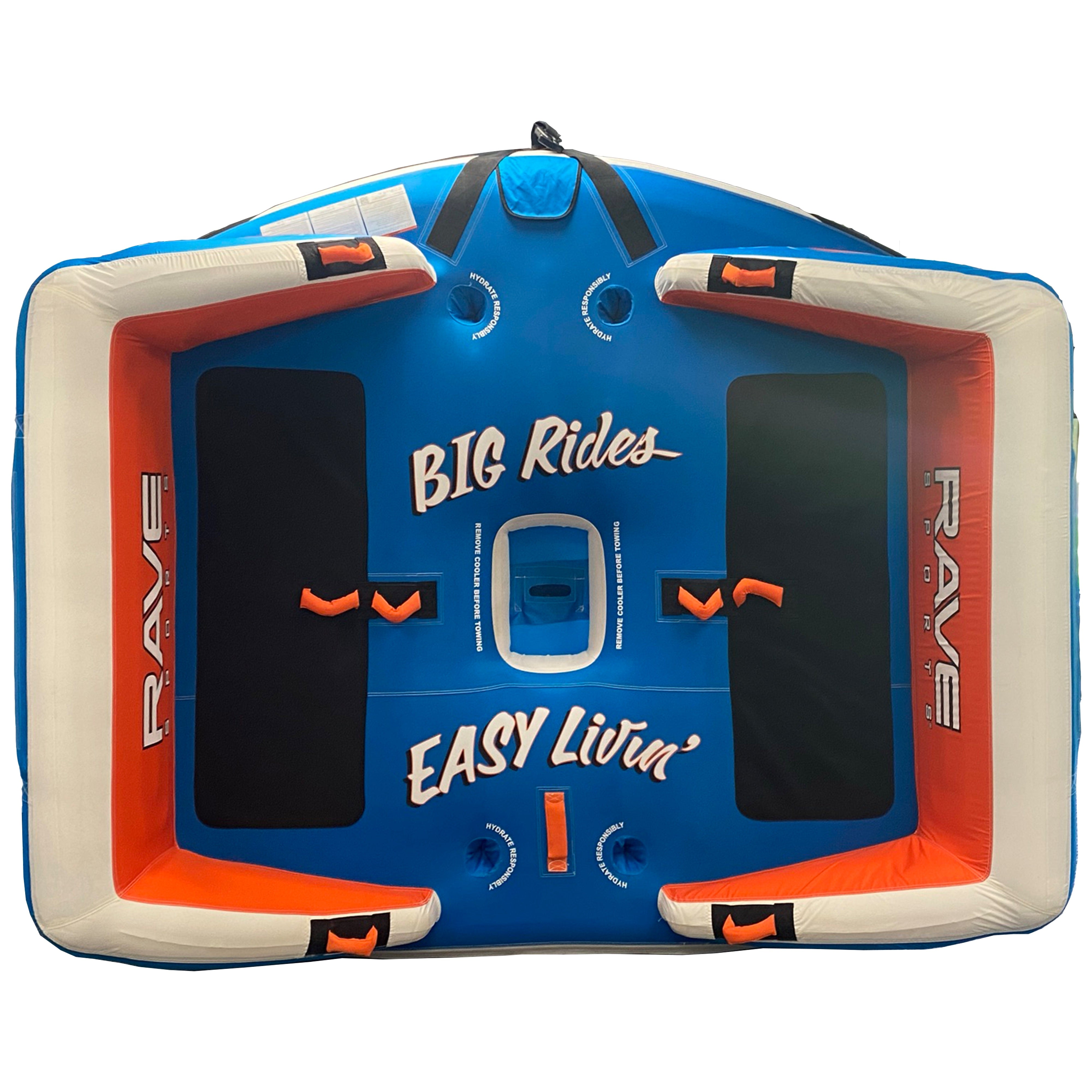 RAVE Sports 03029 Big Easy Boat Towable Tube for 2-4 Riders