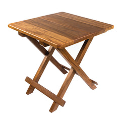 Whitecap 60031 Solid Top Fold-Away Teak Table