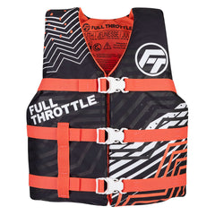 Full Throttle 112200-105-002-22 Youth Nylon Life Jacket - Pink