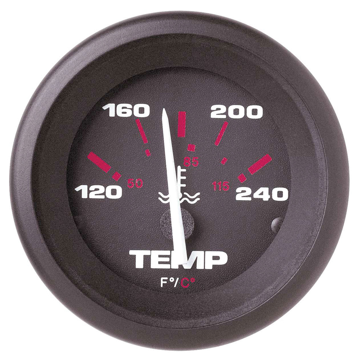 Sierra 57904P Amega Water Temperature Gauge - 2", I/O, I/B