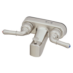 Empire Brass U-YNN41VBN RV Non-Metallic Tub/Shower Diverter with Teapot Handles - 4", Brushed Nickel