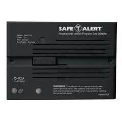 Safe-T-Alert 40-442-P-BL Propane/LP Gas Alarm - 12V, 40 Series Flush Mount, Black