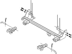 Roadmaster 1444-3 Direct-Connect Tow Bar Baseplate for Jeep Wrangler (2013-2017)