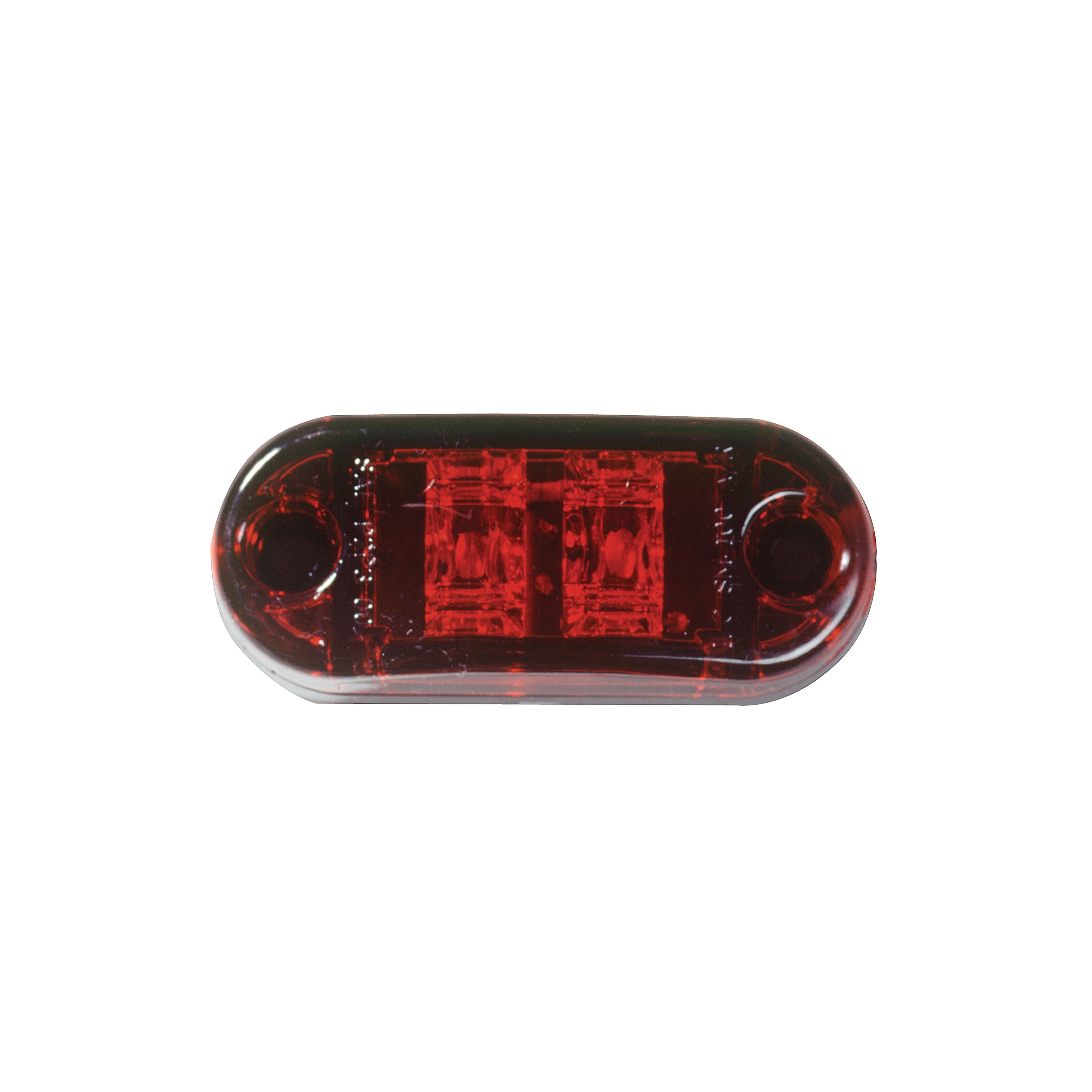 Innovative Lighting 200-4481-7 LED Marker Light 2.5 in. Oval - Red