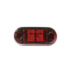 Innovative Lighting 200-4481-7 LED Marker Light 2.5 in. Oval - Red