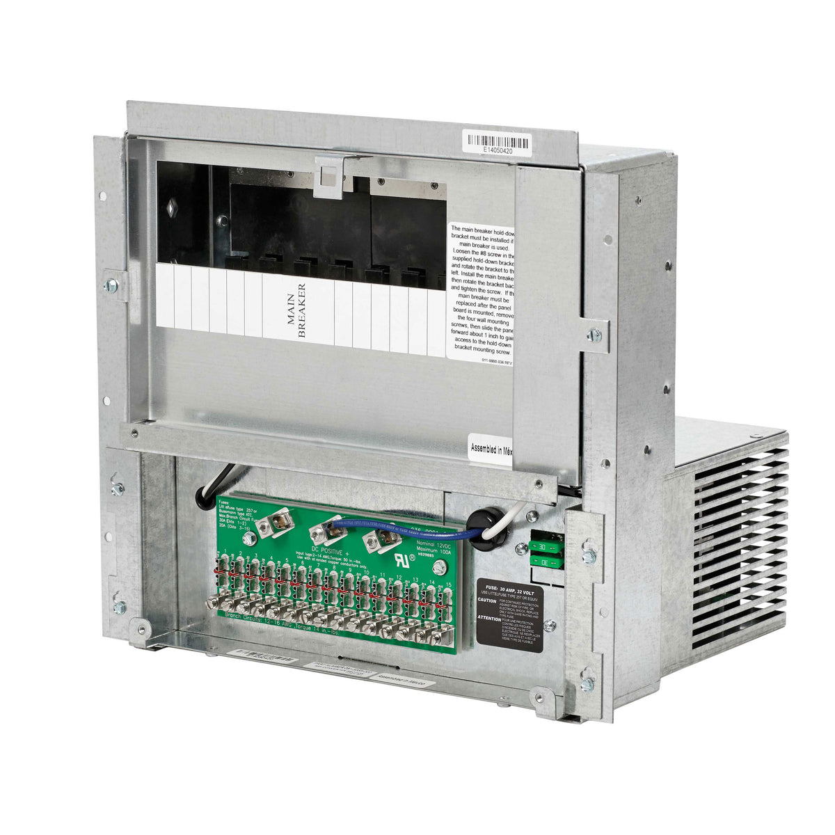Parallax 5355TC 50A Power Center with 55A Converter