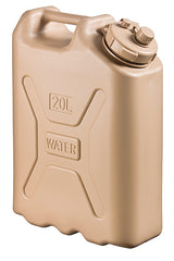 Scepter 05935 Military Water Container - 5 Gallon (20 Litre), AM Sand