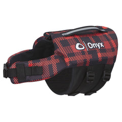 Full Throttle 157200-100-020-19 Neoprene Pet Vest - Small (15-30 lbs.), Red Plaid