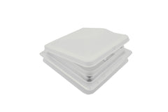 Heng's 71112A-C1G1 Universal Roof Vent with 12V Fan and Exchange Lid - 14" White