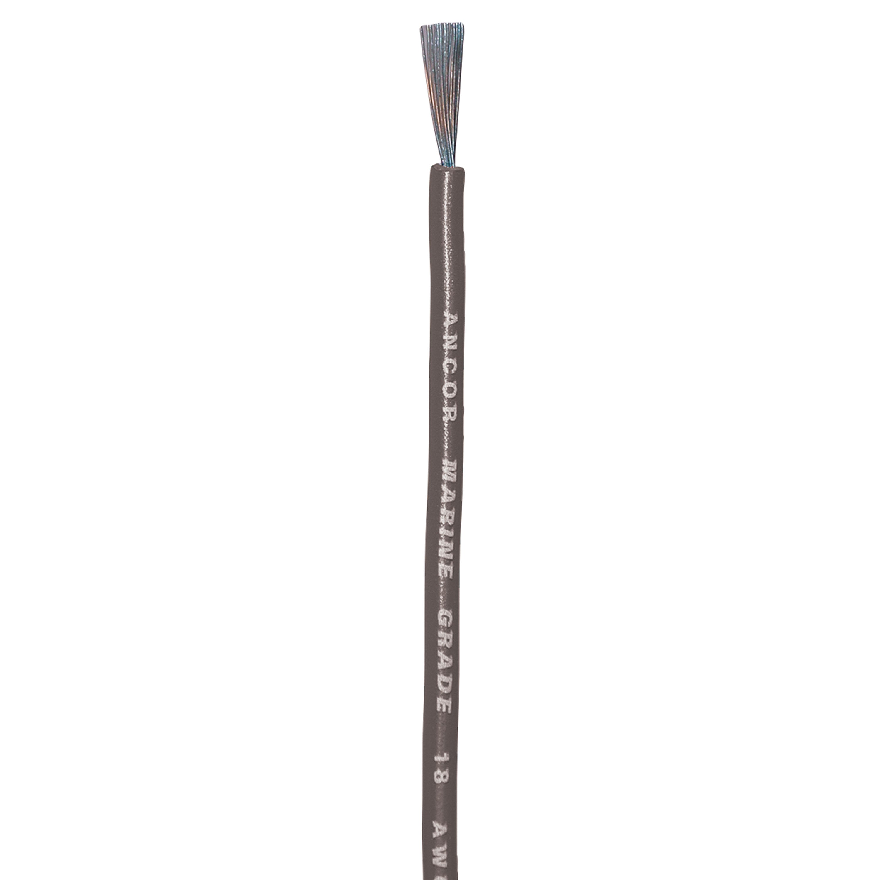 Ancor 102410 Primary Wire #16 AWG/1mm - Grey, 100'