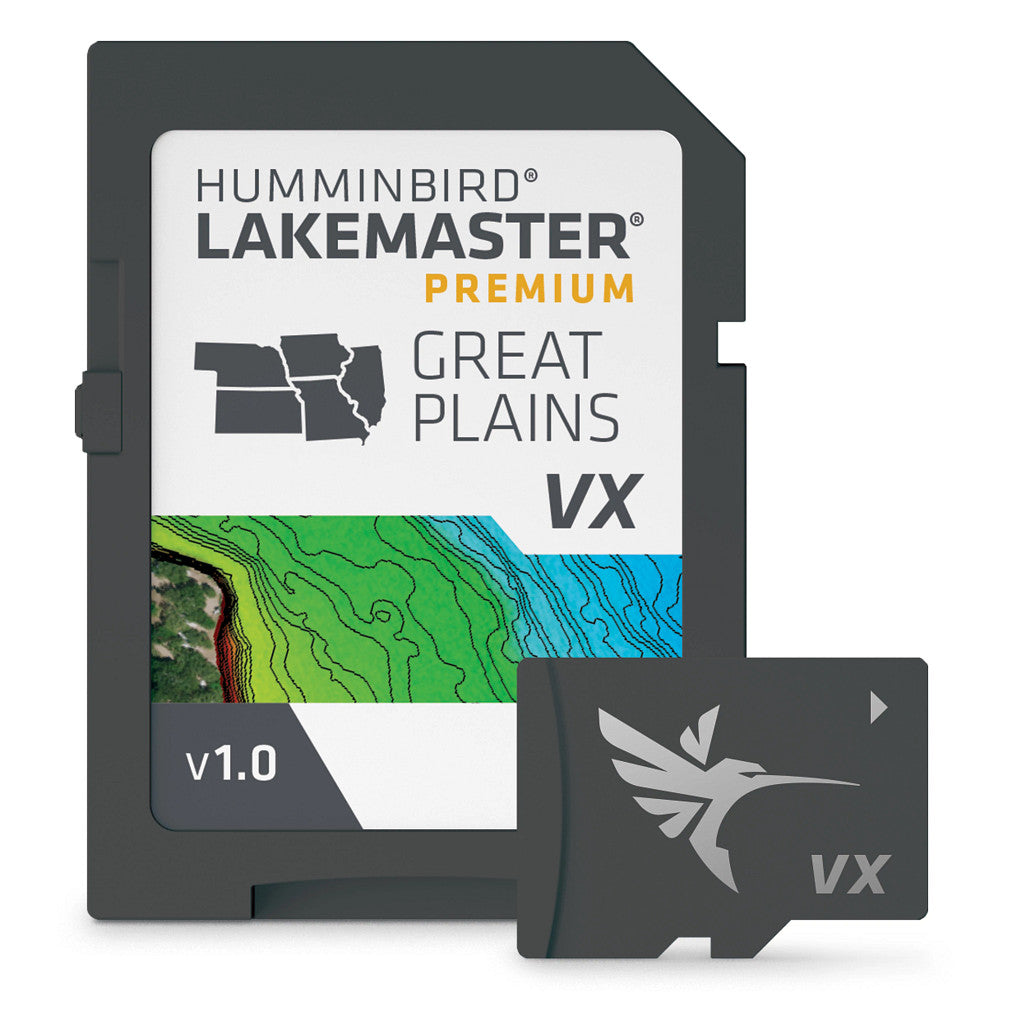 Humminbird 602003-1 LakeMaster Premium VX - Great Plains V1