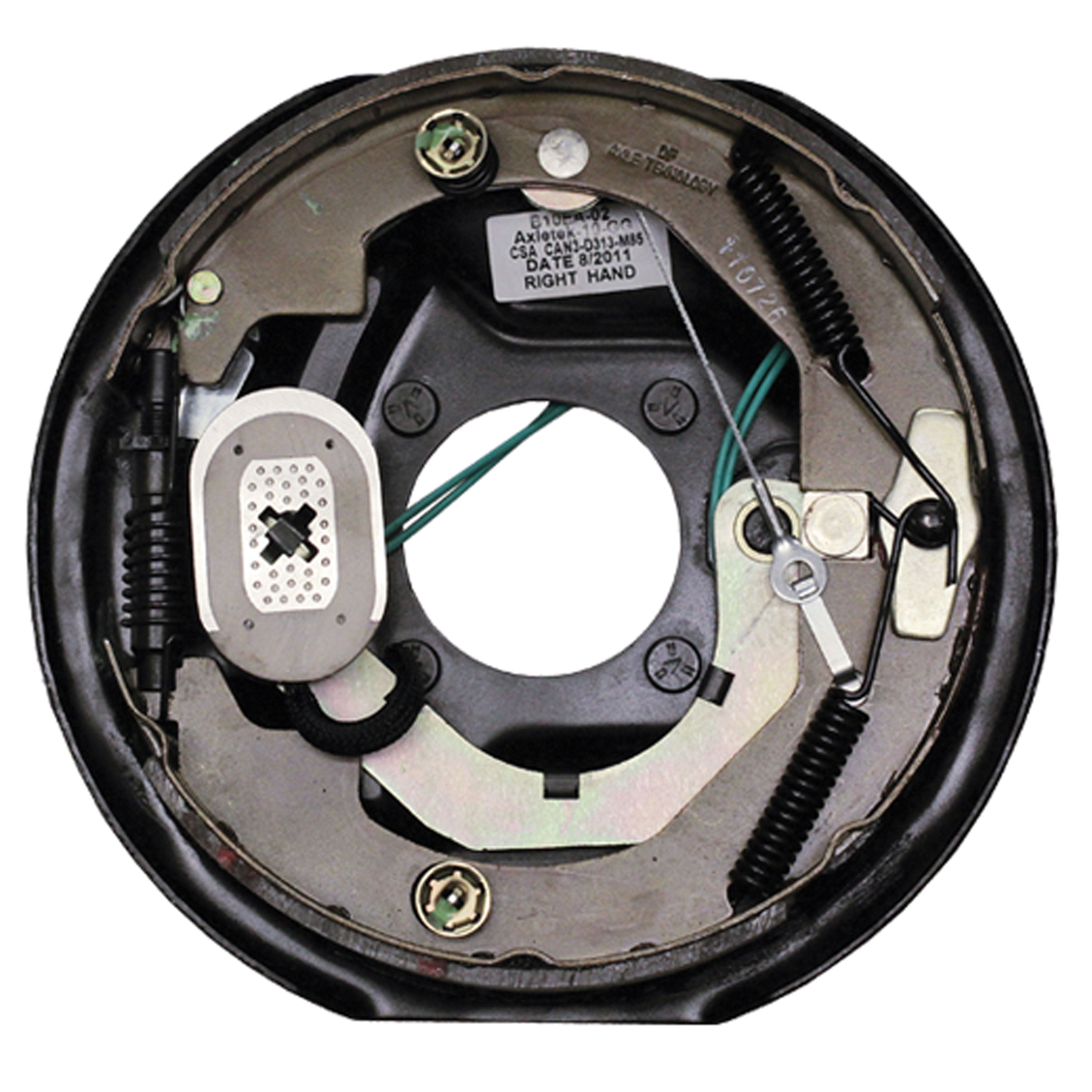 Lippert 296649 Forward Self-Adjusting Brake Assembly - 10" x 2.25", 3,500 lbs. (Left Side)
