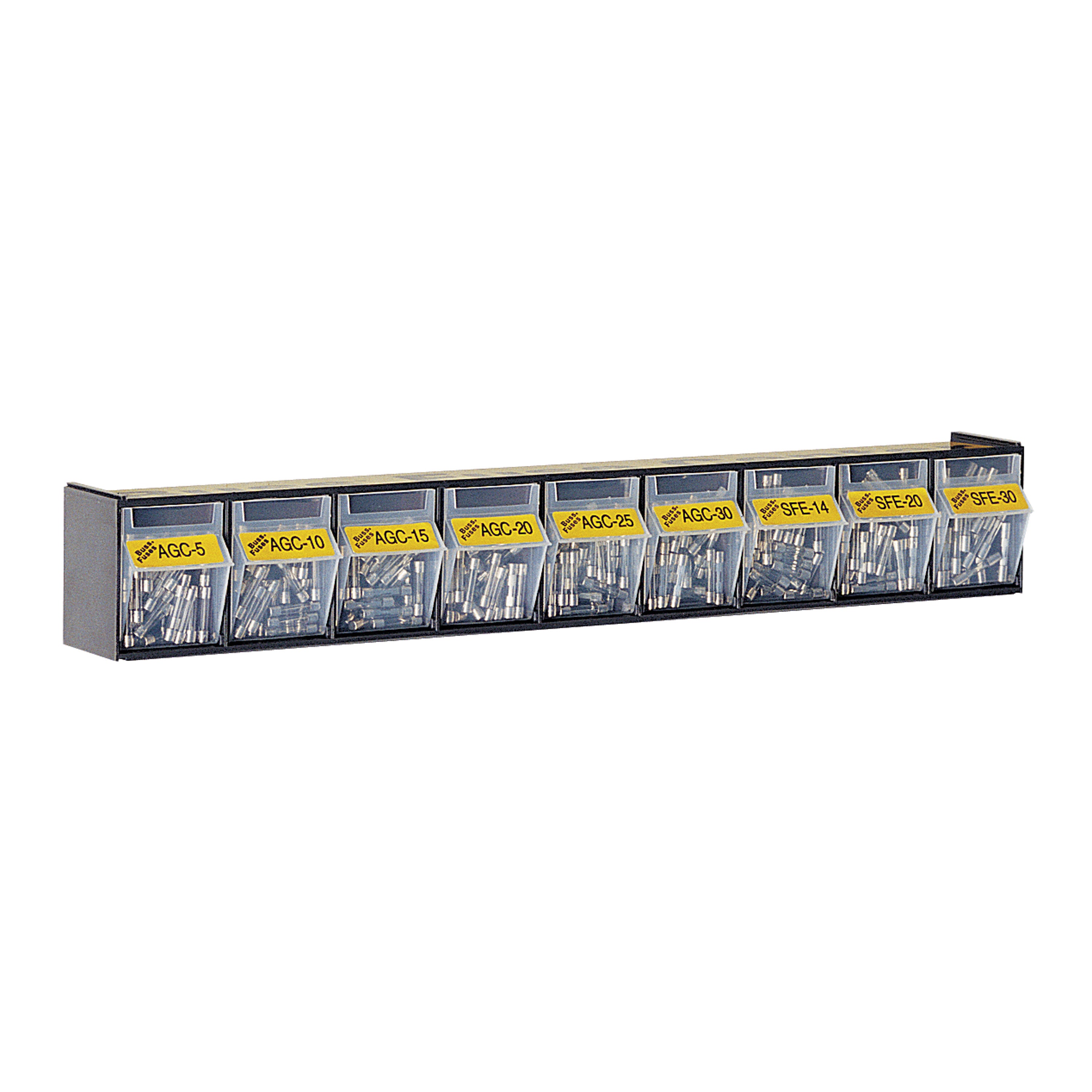 Bussmann Division AFC-225 Tilt-Bin Glass Tube Fuse Center - 1 Bin Set