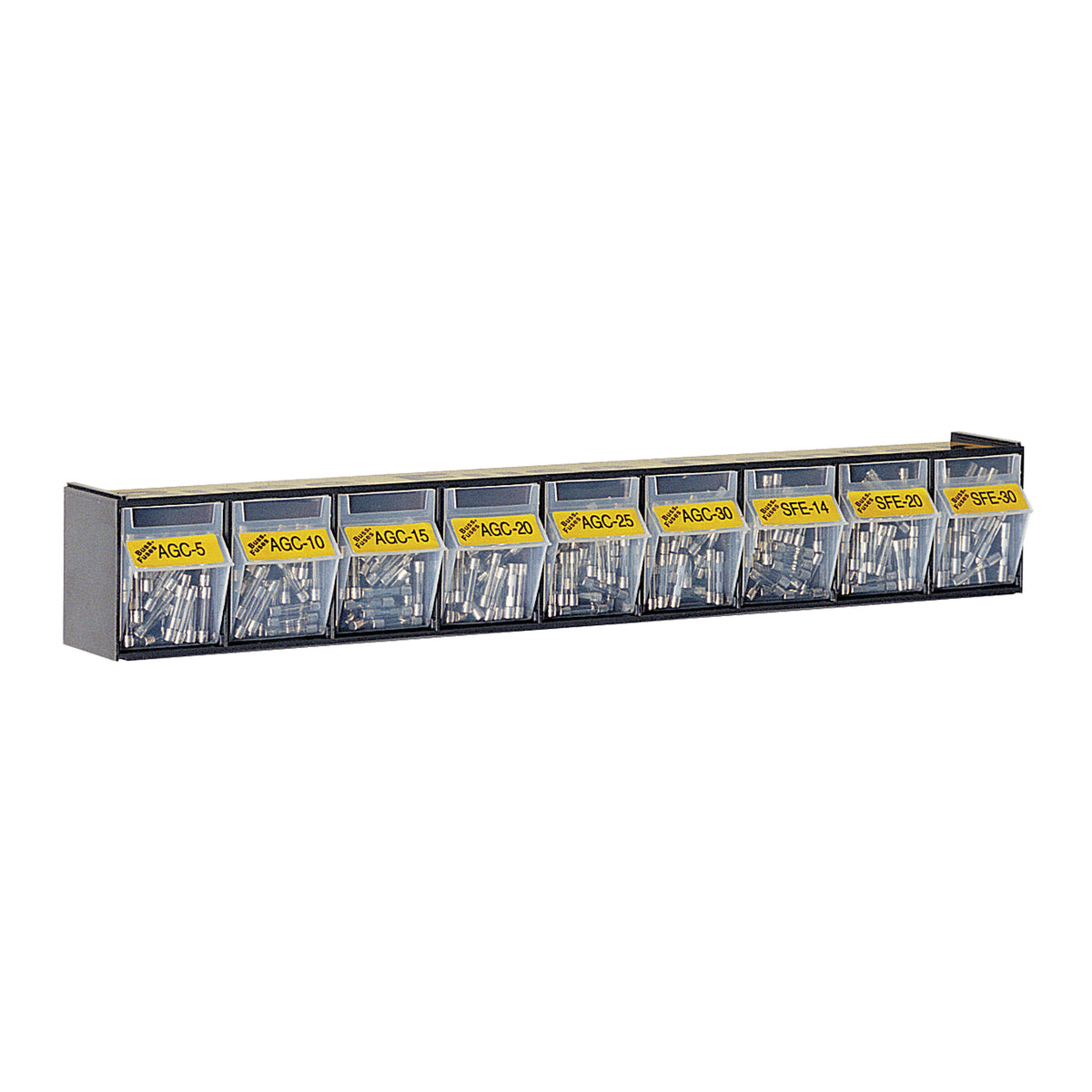 Bussmann Division AFC-225 Tilt-Bin Glass Tube Fuse Center - 1 Bin Set