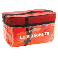 Airhead 10000-25-A-OR Type II Life Vest with Storage Bag - Pack of 4