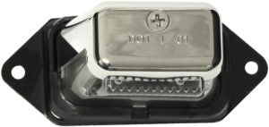 Peterson Manufacturing V296XC Great White Oblong LED License Light - Chrome