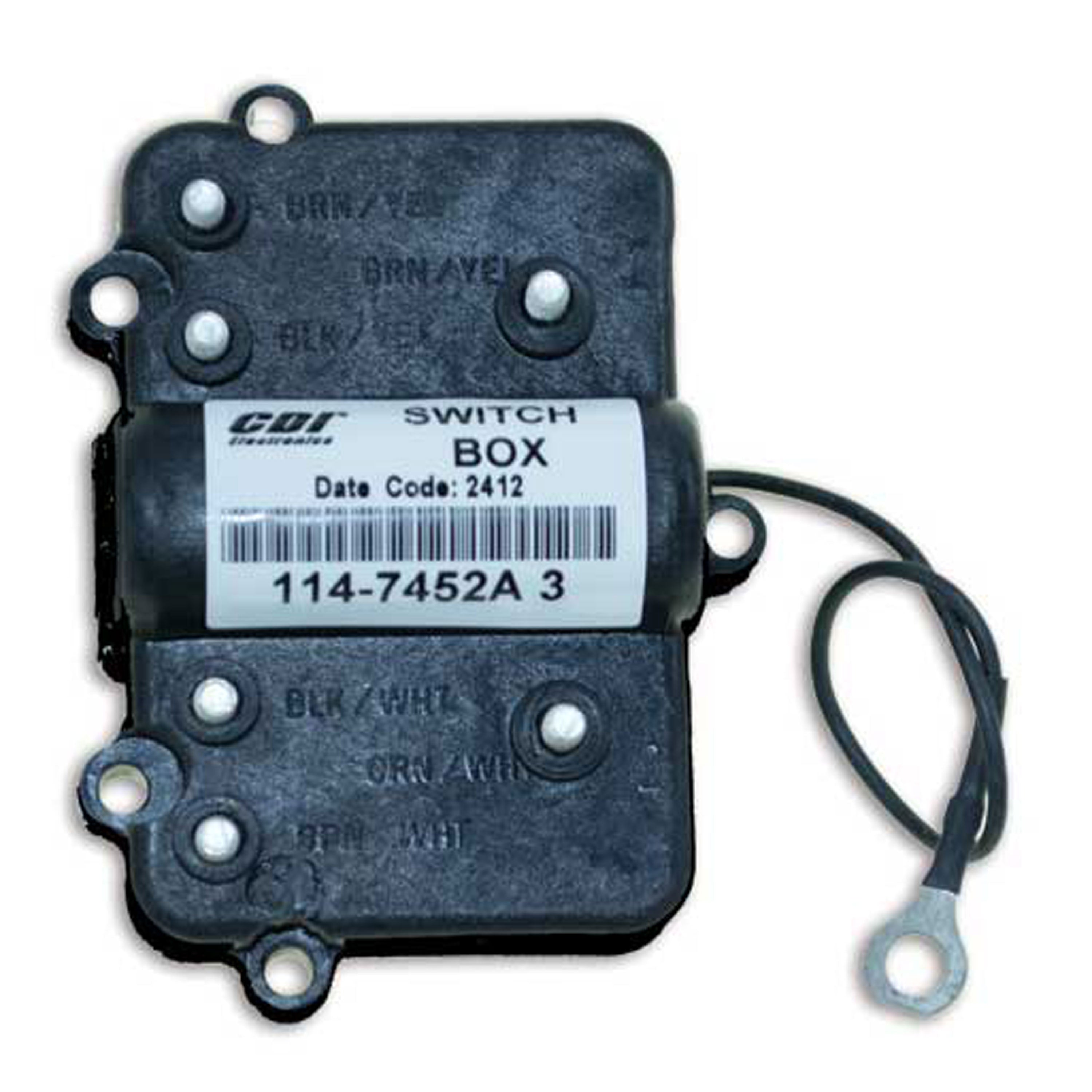 CDI Electronics 114-7452A 3 Mercury/Mariner Ignition Pack - 2 Cyl (1980-1987)