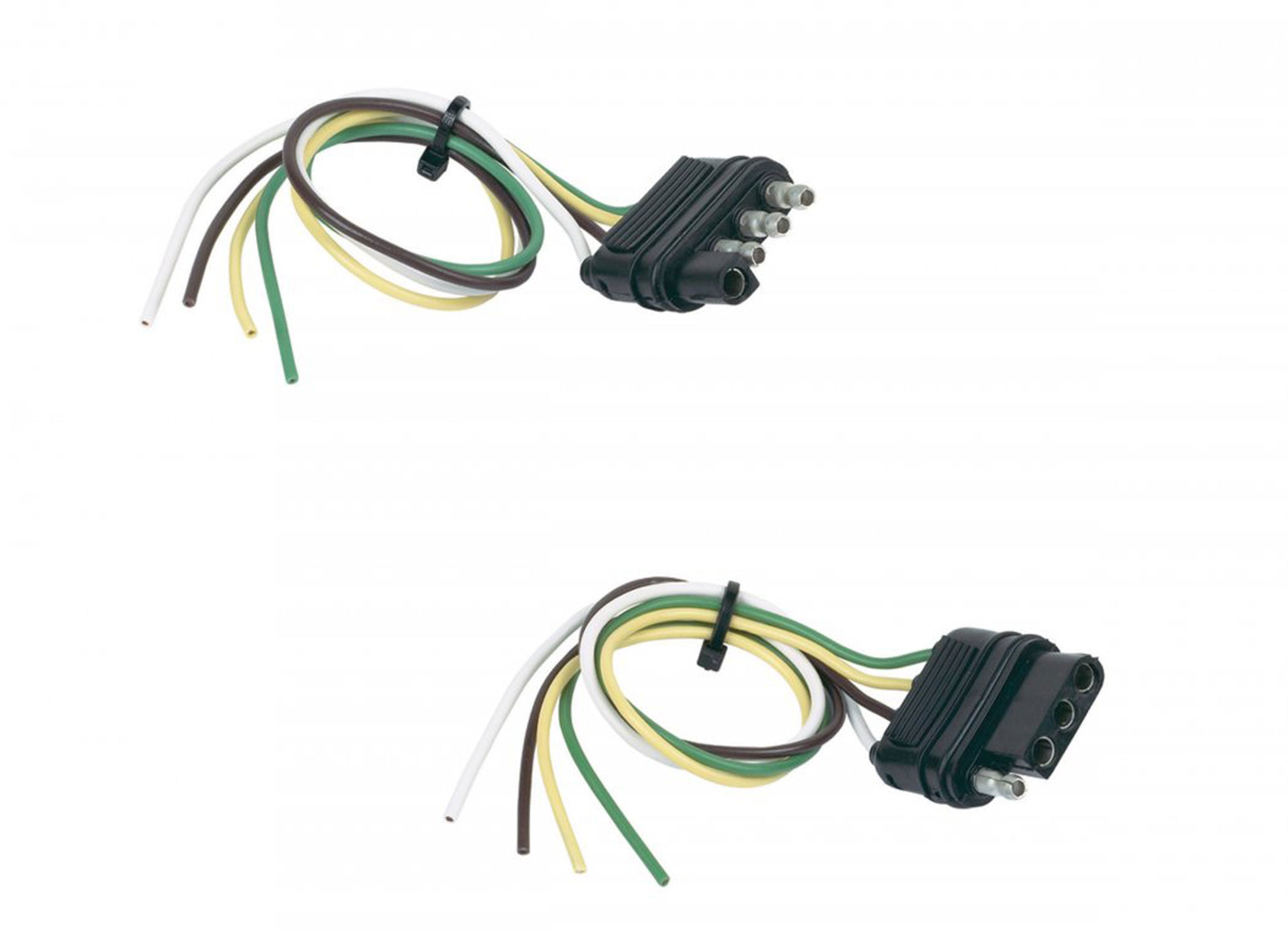 Hopkins 48175 4 Flat Set (12" Vehicle Side, 12" Trailer Side)