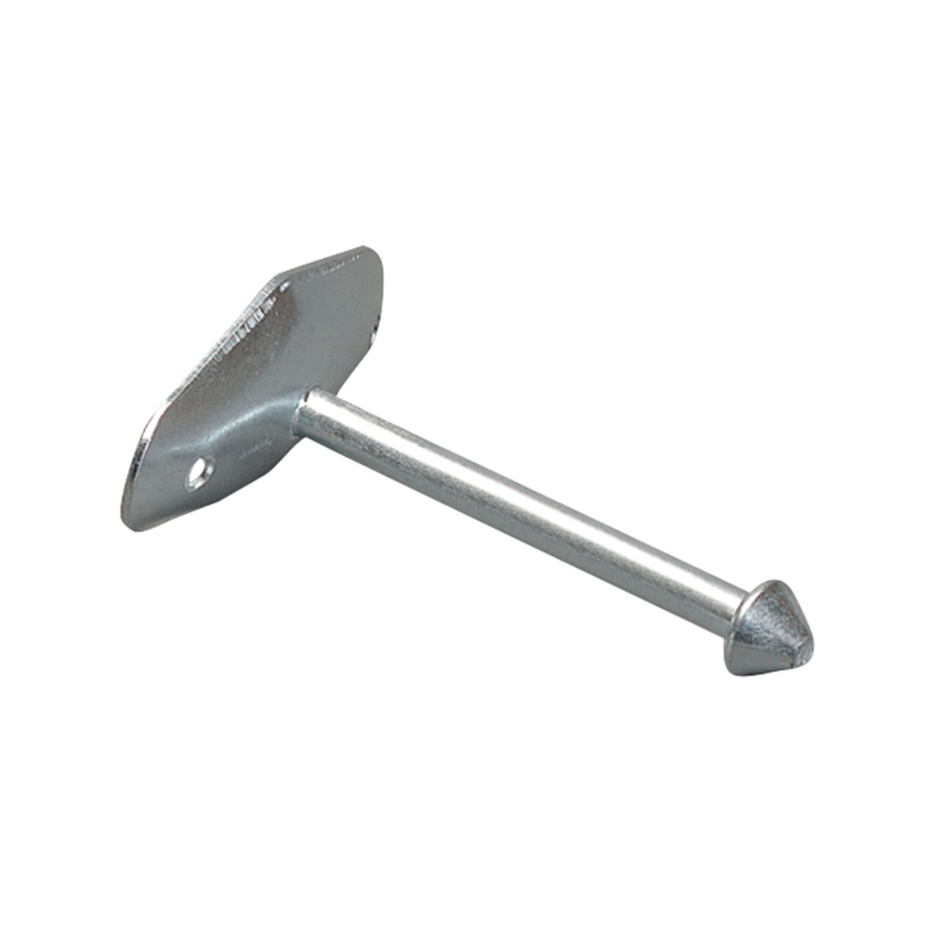 AP Products 013-092-B Metal Door Holdback Plunger - Straight, 3"
