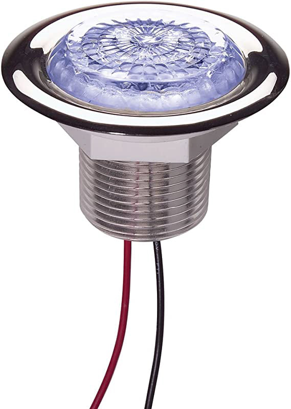 Innovative Lighting 012-2500-7 Recess 3 LED Star Light - Blue LED with Clear Lens