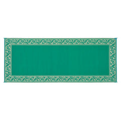 Ming's Mark RC4 Stylish Camping Reversible Classical Patio Mat - 8' x 20', Green/Beige