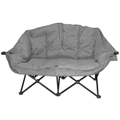 KUMA KM-BBDC-HG Bear Buddy Double Chair - Heather Gray