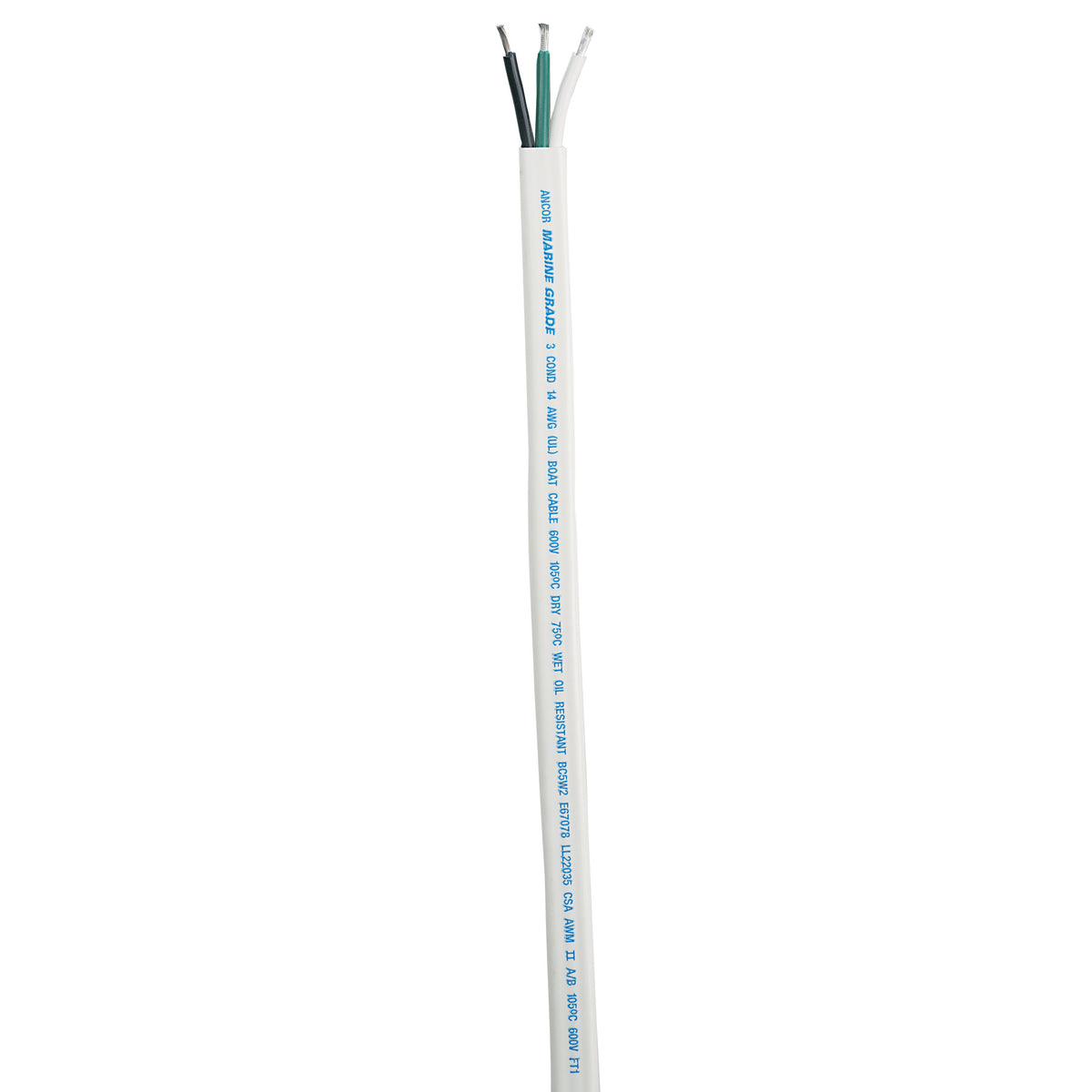 Marinco 131110 Triplex Cable - 10/3 (3x5mm), 100'