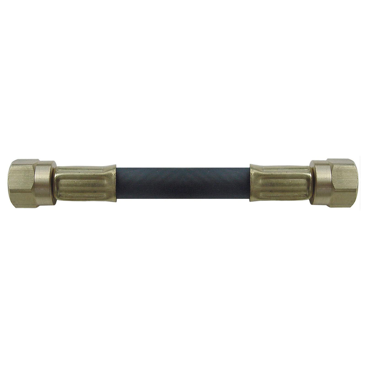 JR Products 07-31475 3/8" LP OEM Supply Hose - 60", 1/2" Female SAE Ends x 3/8" MPT