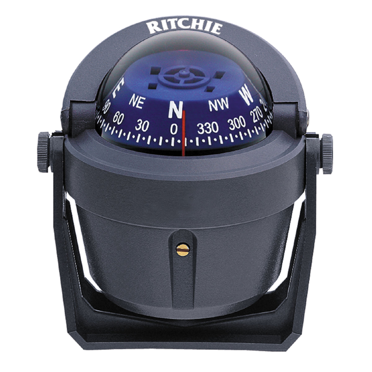 Ritchie Navigation B-51G Explorer Compass - 2-3/4", Gray with Blue Dial