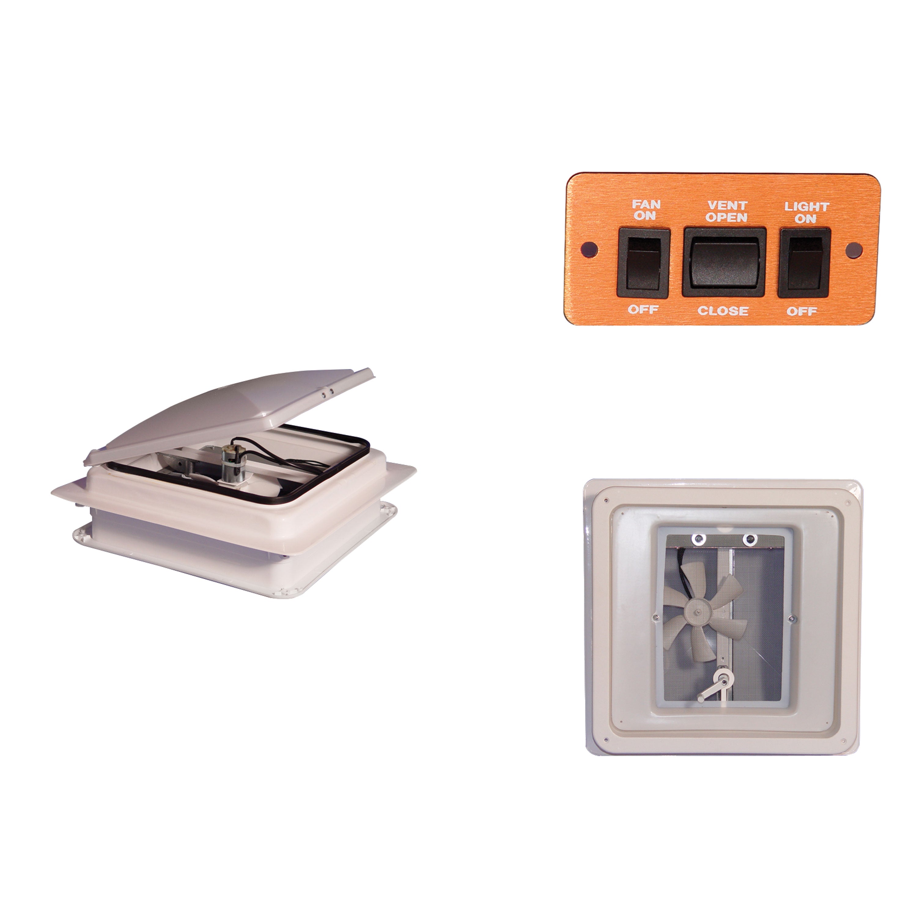 Heng's V071142-C4G1 Power Vent with Light