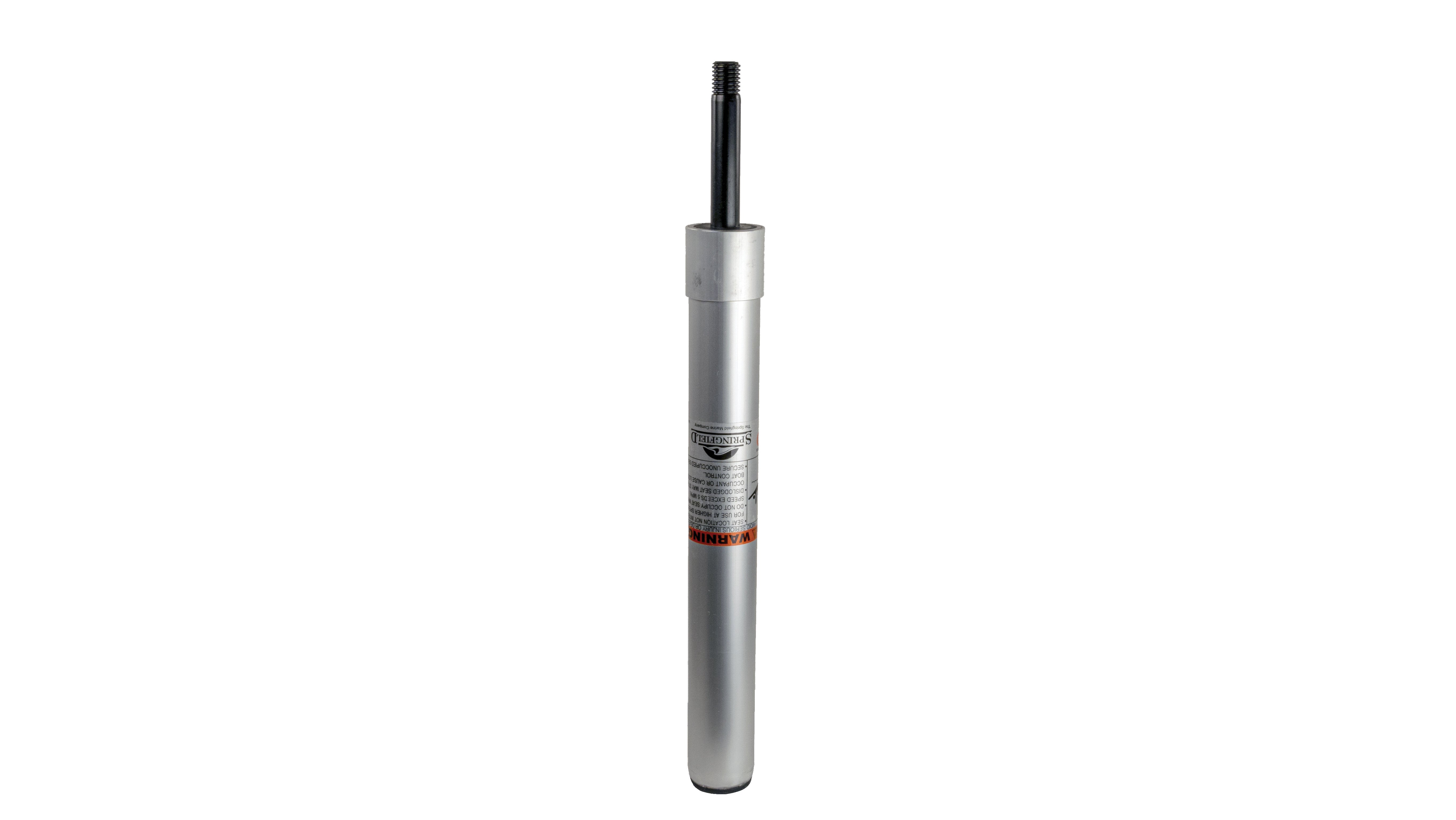 Springfield 1630423-A Threaded Fixed-Height Post for KingPin Seat Mounts and Bases - 15", Anodized Finish
