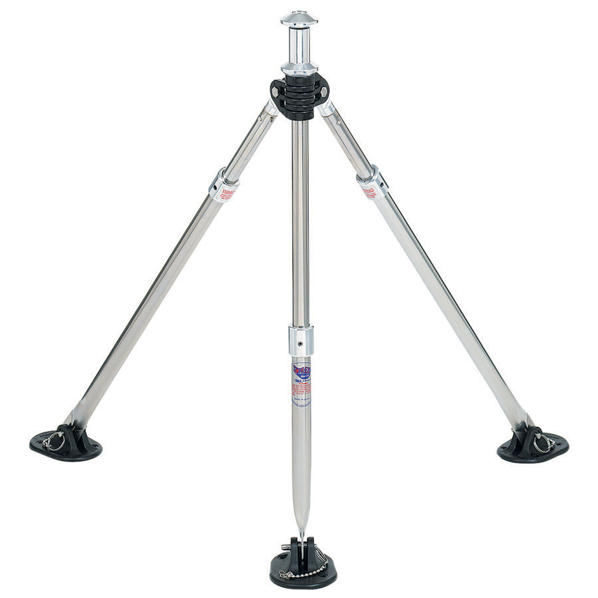 Attwood 96008 Swivl-Eze Adjustable Height Stainless Steel Ski Pylon - 28" to 33"