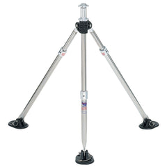 Attwood 96008 Swivl-Eze Adjustable Height Stainless Steel Ski Pylon - 28" to 33"