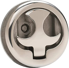 Whitecap 6097C Stainless Steel Locking Slam Latch with Bird Handle - 1-1/2" x 2-3/8"