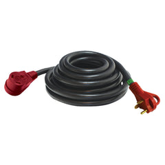 Valterra A10-3050EH Mighty Cord 30 Amp Extension Cord with Handle - 50', Red