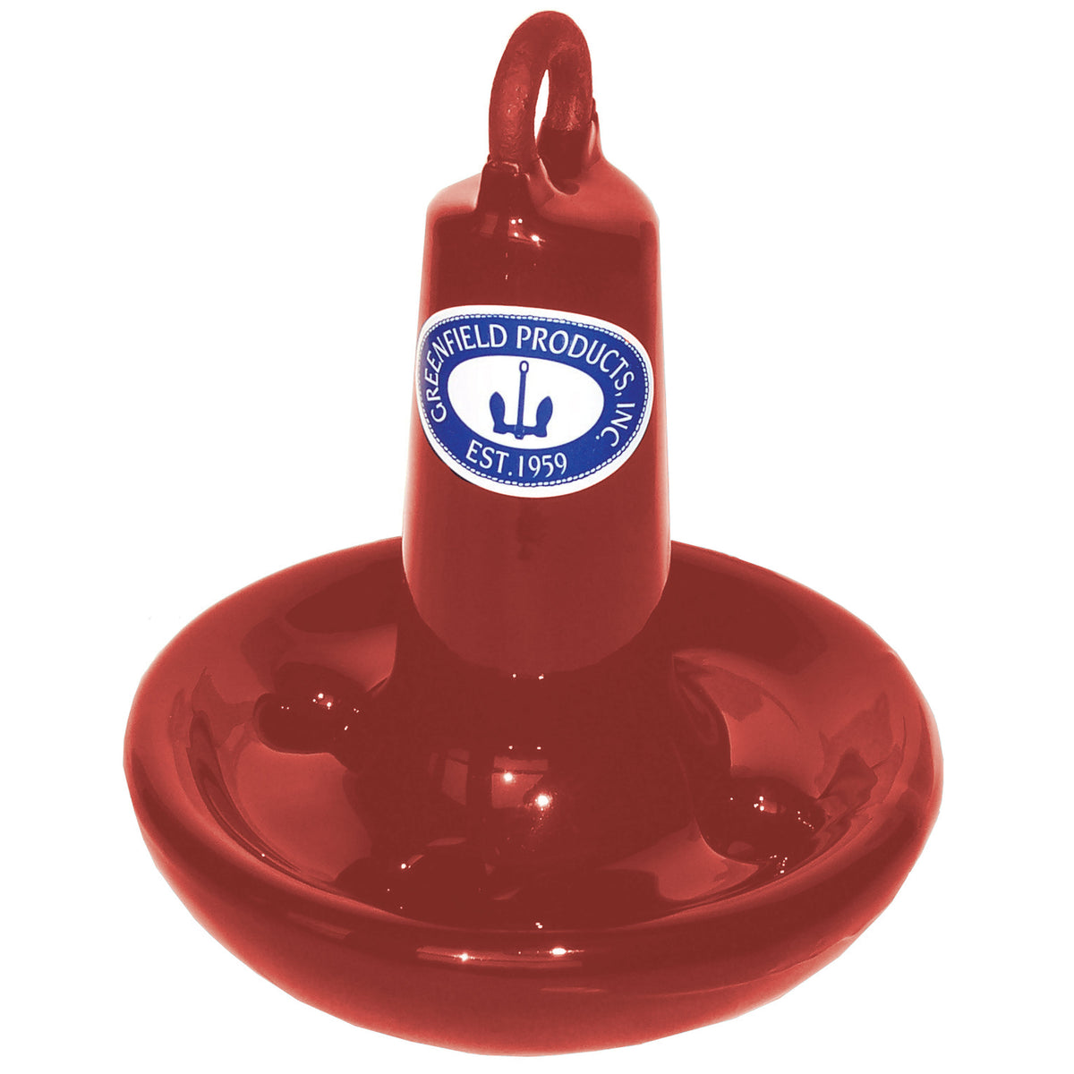 Greenfield 510-RD Vinyl Coated Mushroom Anchor - Red, 10 lb.