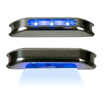 Sea-Dog 401433-1 Small Deluxe LED Courtesy Light - Front-Facing, Blue