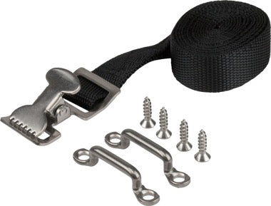 Sea-Dog 359995-1 Nylon Gas Tank Strap Kit - 6" x 1" Strap