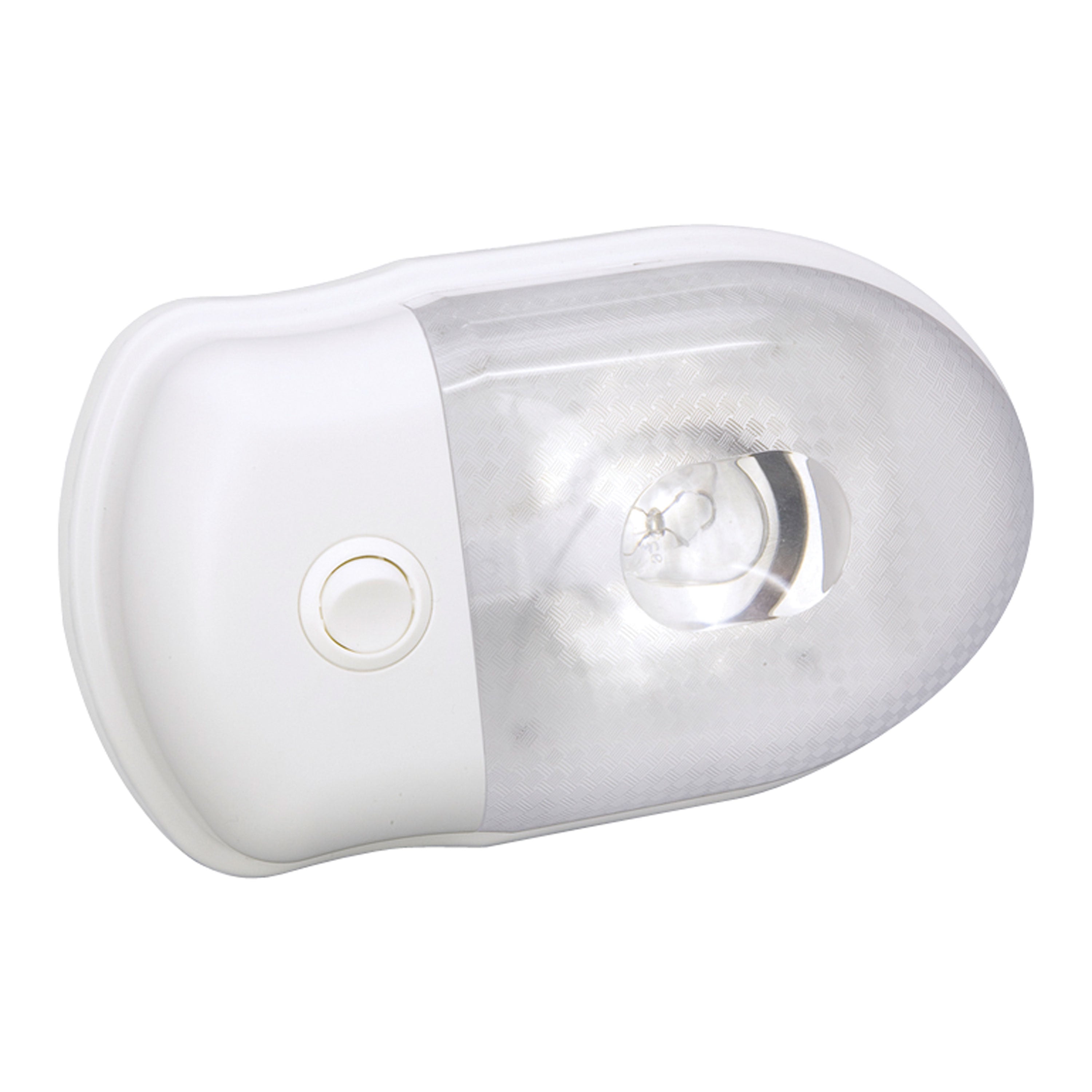 Bargman 34-76-123 Interior Light #76 - Single with Lens
