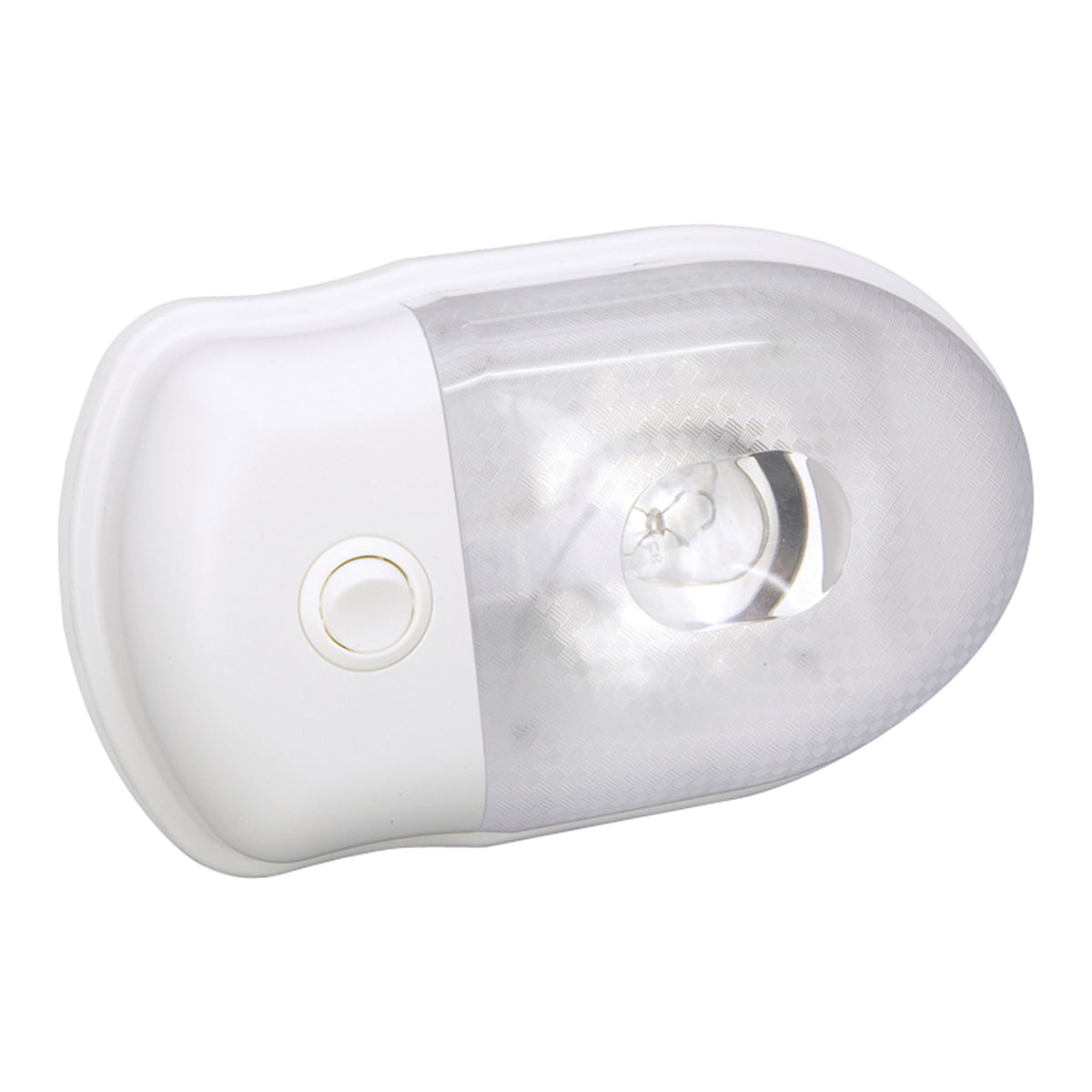 Bargman 34-76-123 Interior Light #76 - Single with Lens
