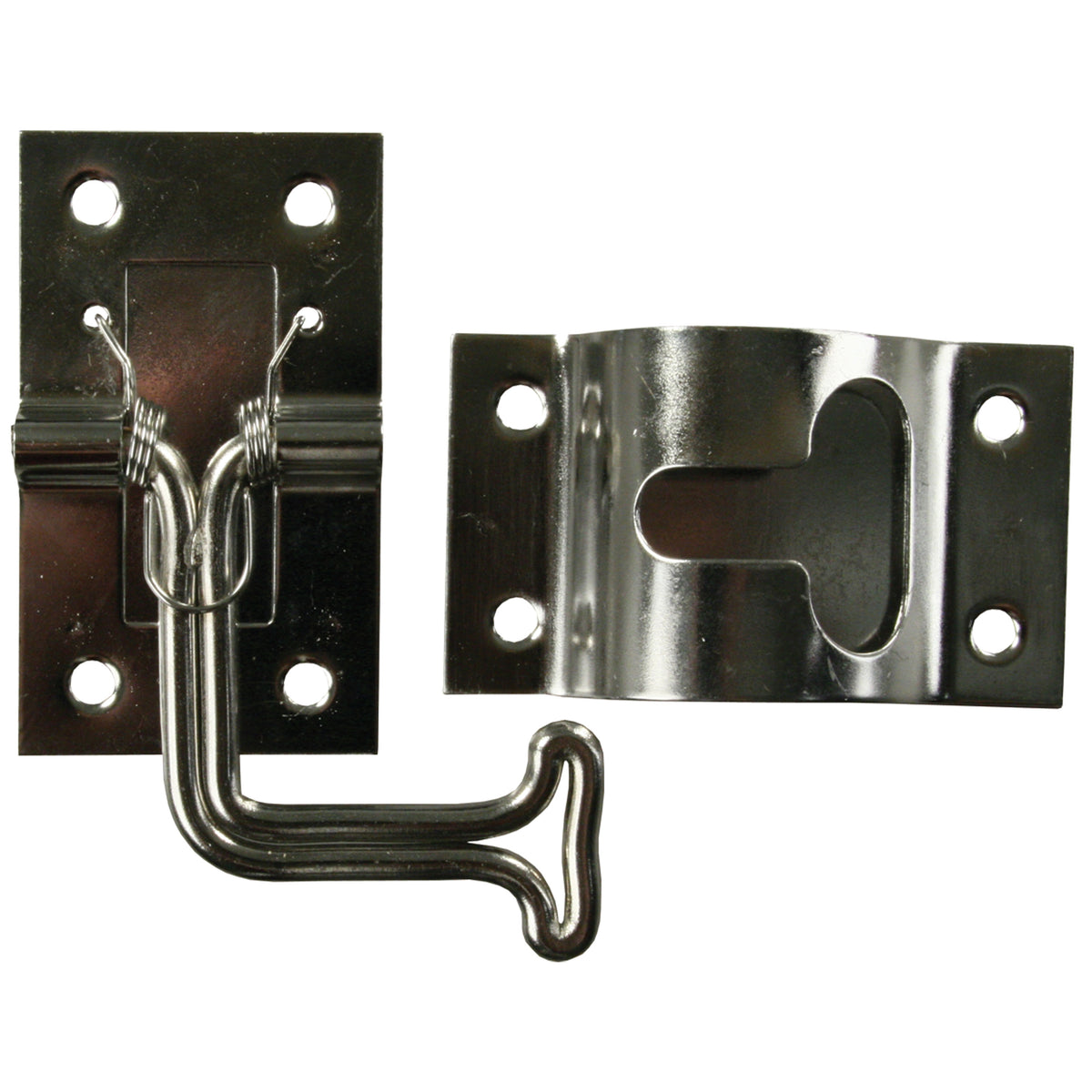 JR Products 11785 T-Style Door Holder - Stainless Steel, 90Â°